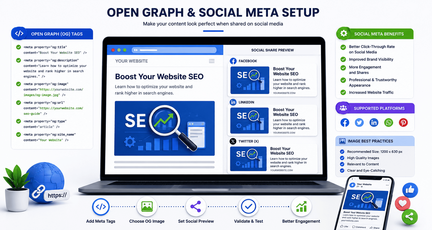 Open Graph & Social Meta Setup